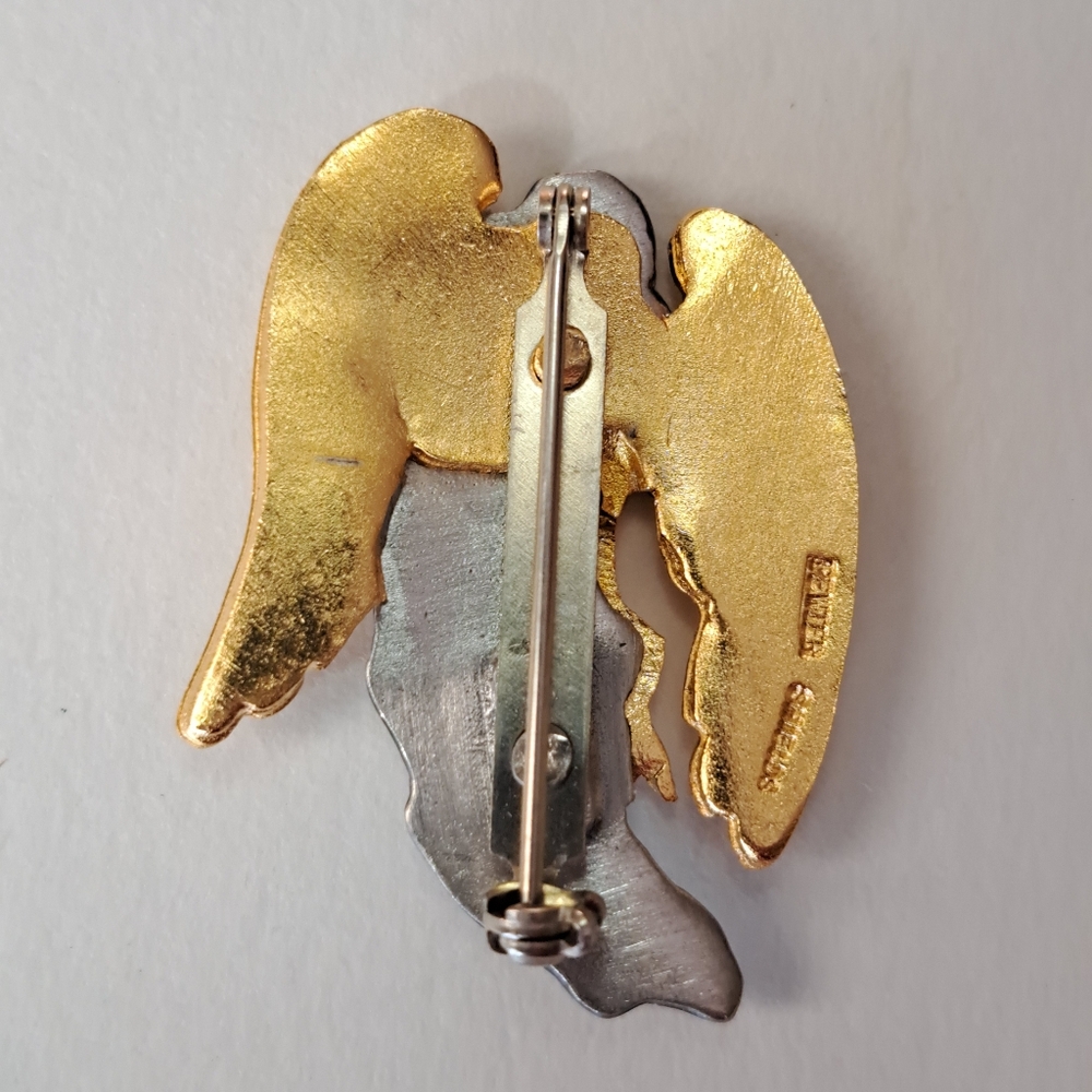 SALE. Mark Shields angel pin - Picture 4 of 10
